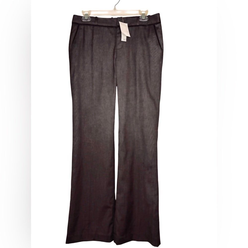 NWT Banana Republic Ryan Fit Wide Leg Flare Boot Cut Brown Pants